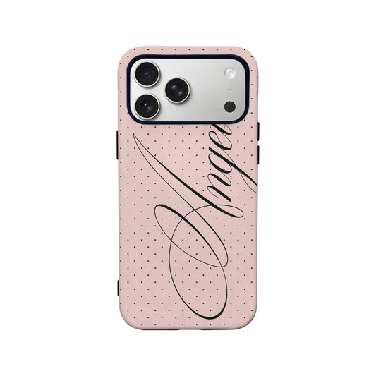 Elegant Angel Polka Dot Phone Case