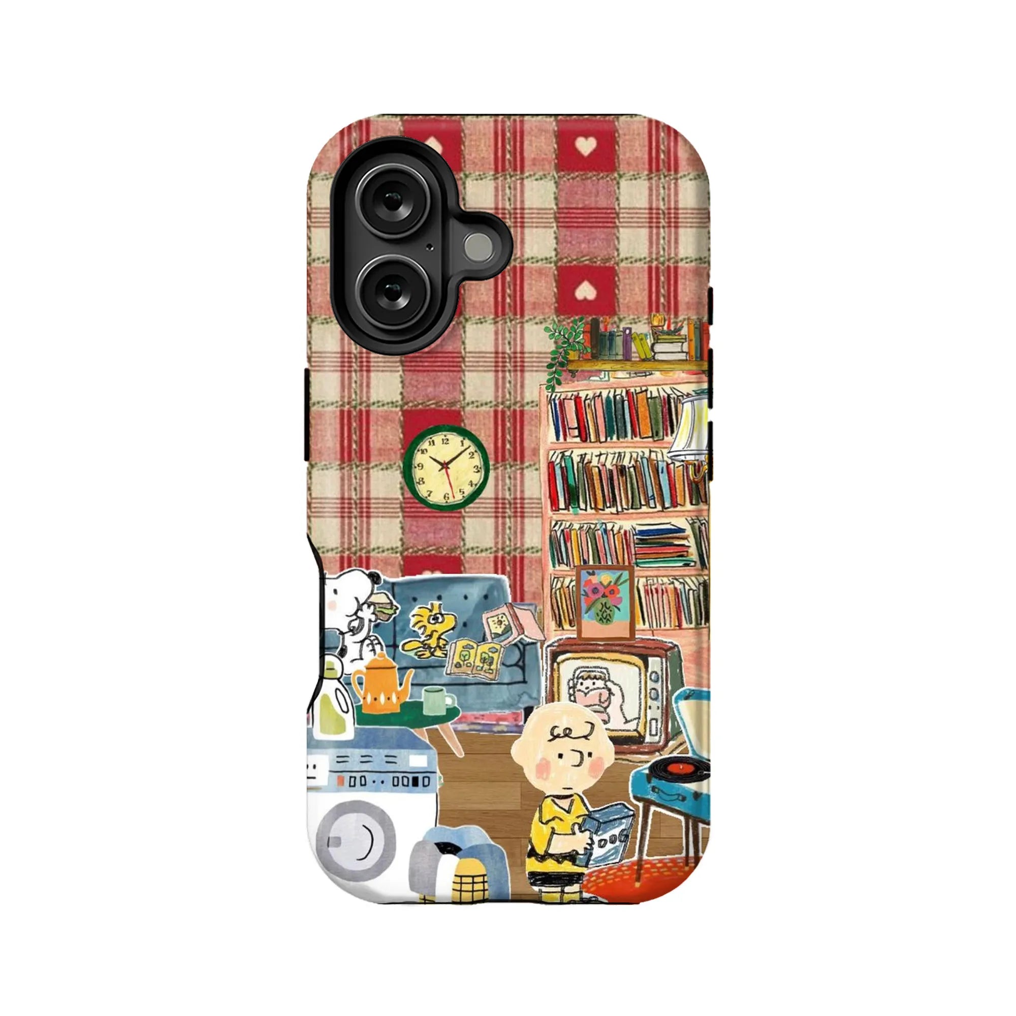 Funda para teléfono con dibujos animados "Cozy Home Vibe"
