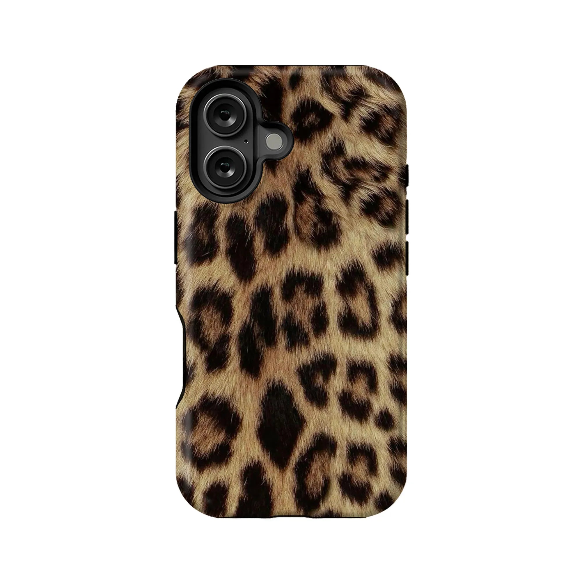 Funda para teléfono con estampado de leopardo elegante