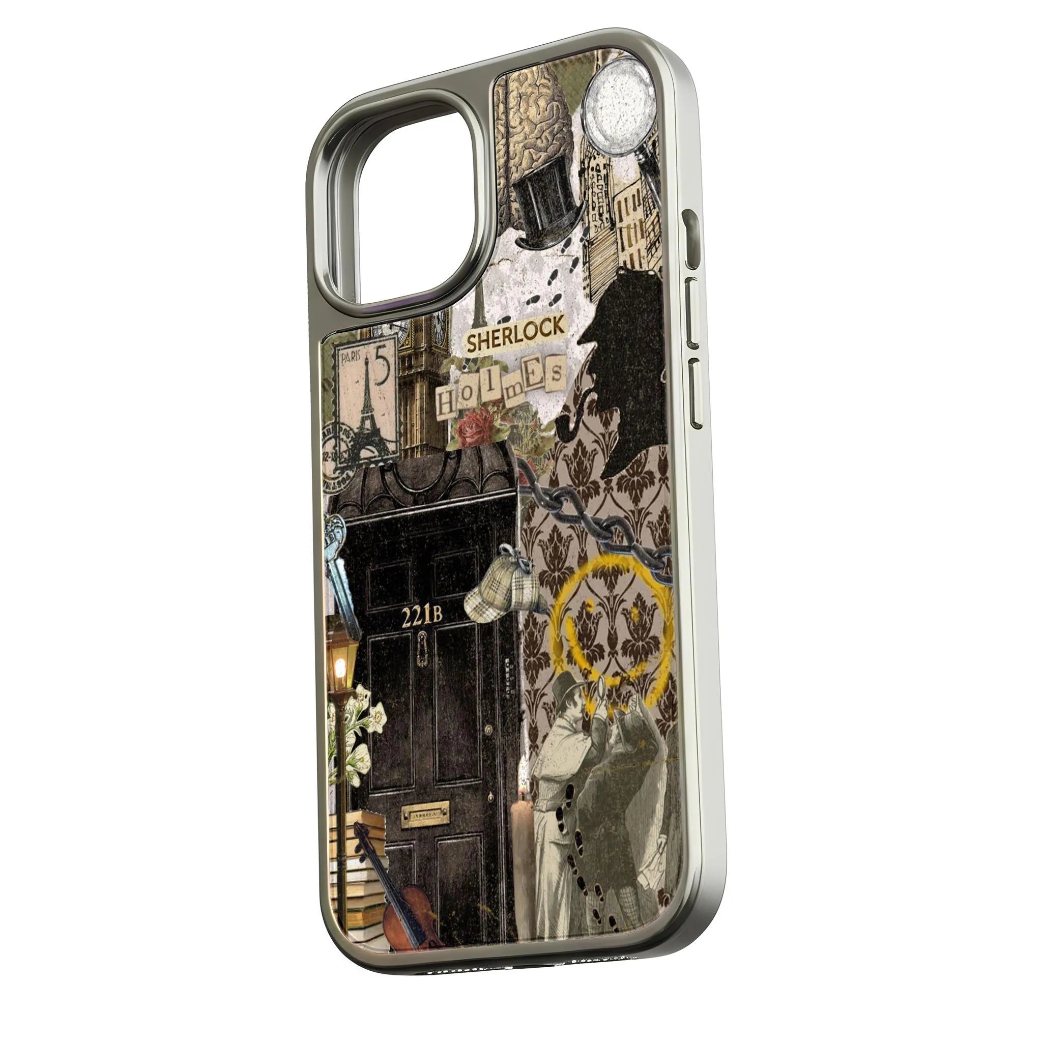 Sherlock Holmes Phone Case - Detective Themed Design
