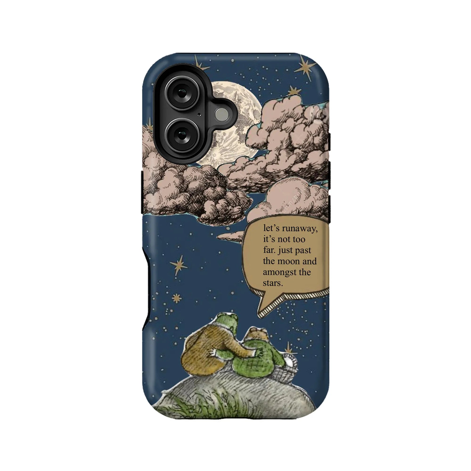 Funda para teléfono con cielo nocturno caprichoso