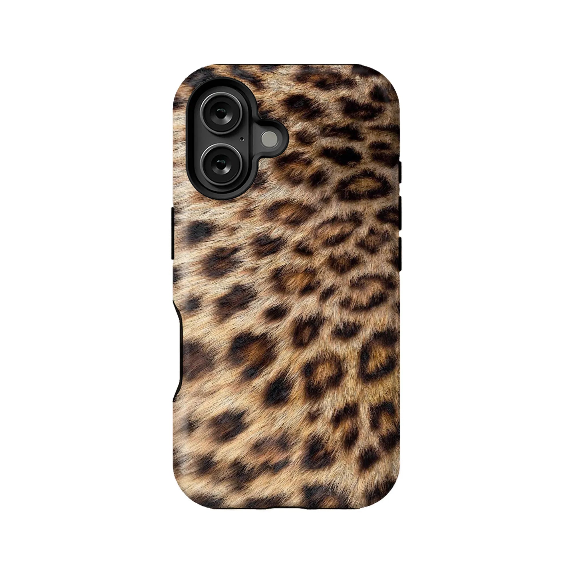 Funda para teléfono con estampado de leopardo elegante