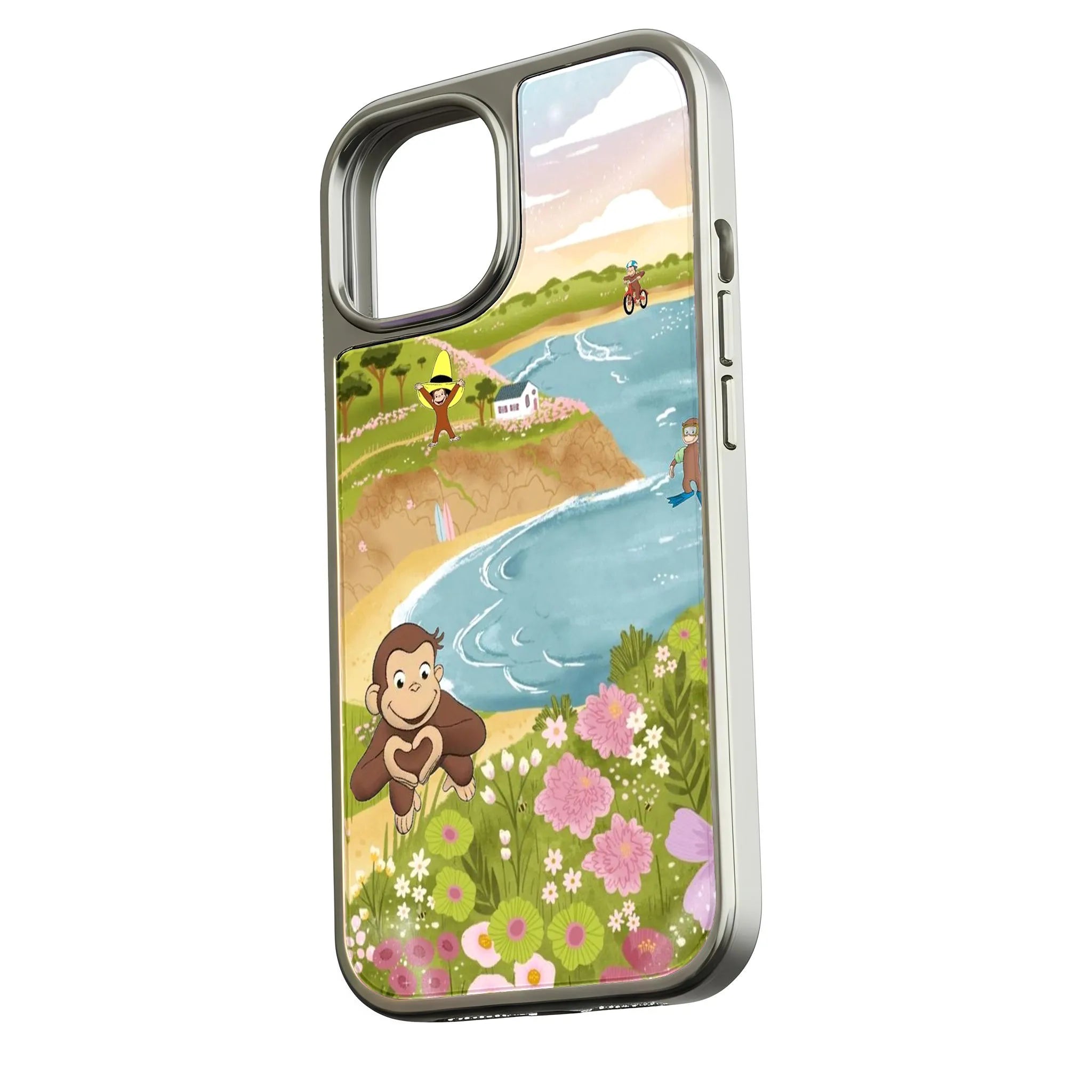 Curious George Coastal Adventure Phone Case