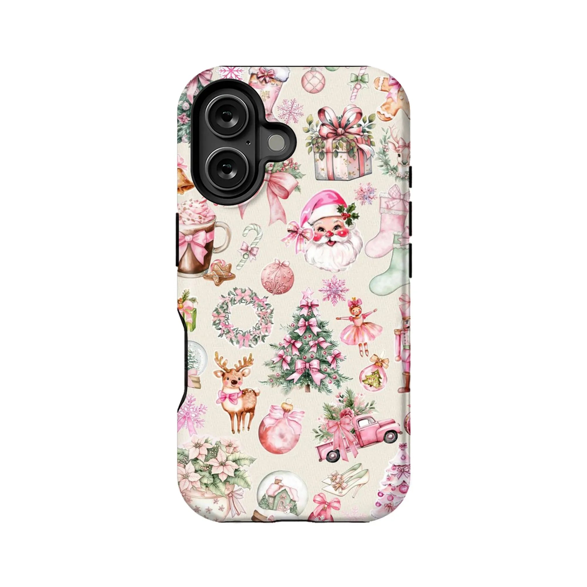 Funda navideña festiva para teléfono