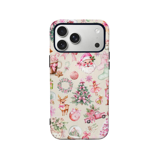 Funda navideña festiva para teléfono