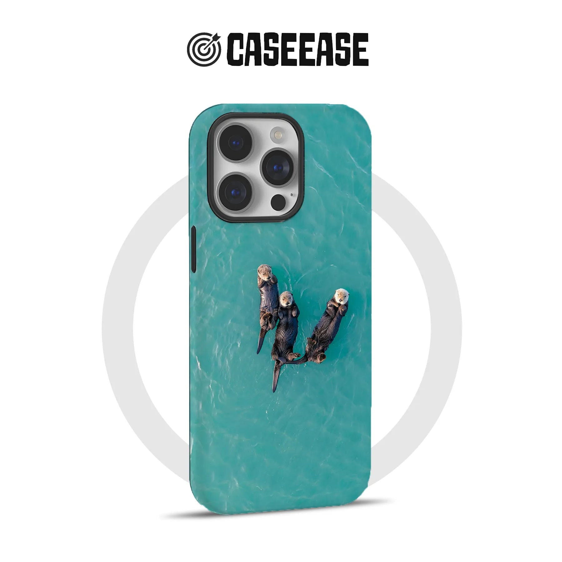 귀여운 바다 수달 폰 케이스