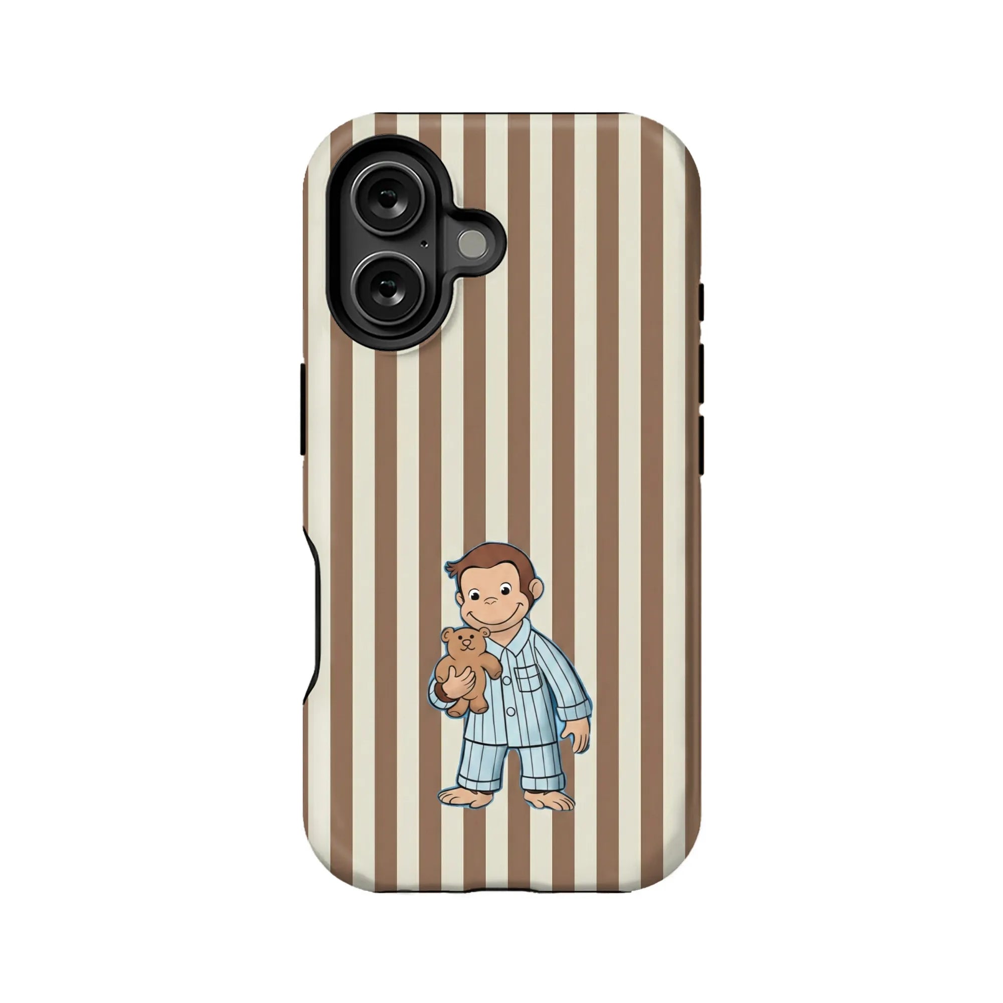 Bonita funda de pijama de mono para teléfono