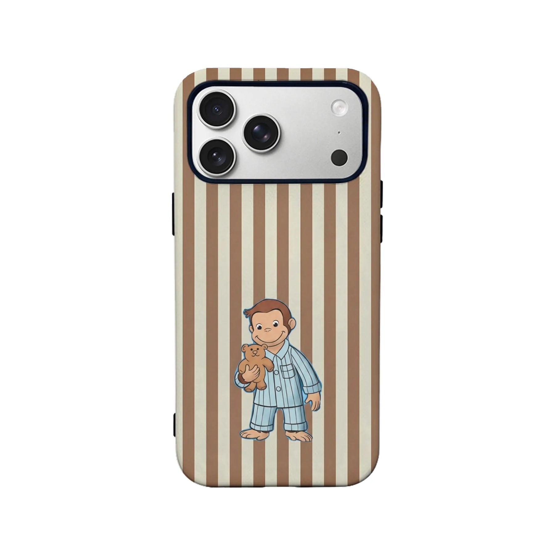 Bonita funda de pijama de mono para teléfono