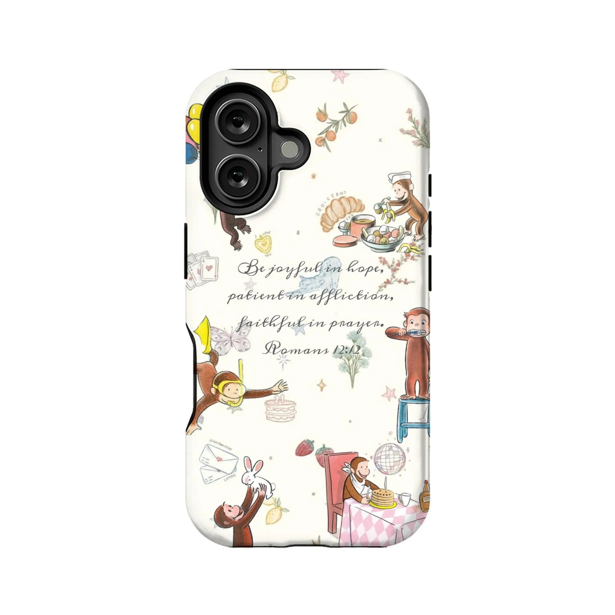 Funda para teléfono de George el curioso con Joyful Hope
