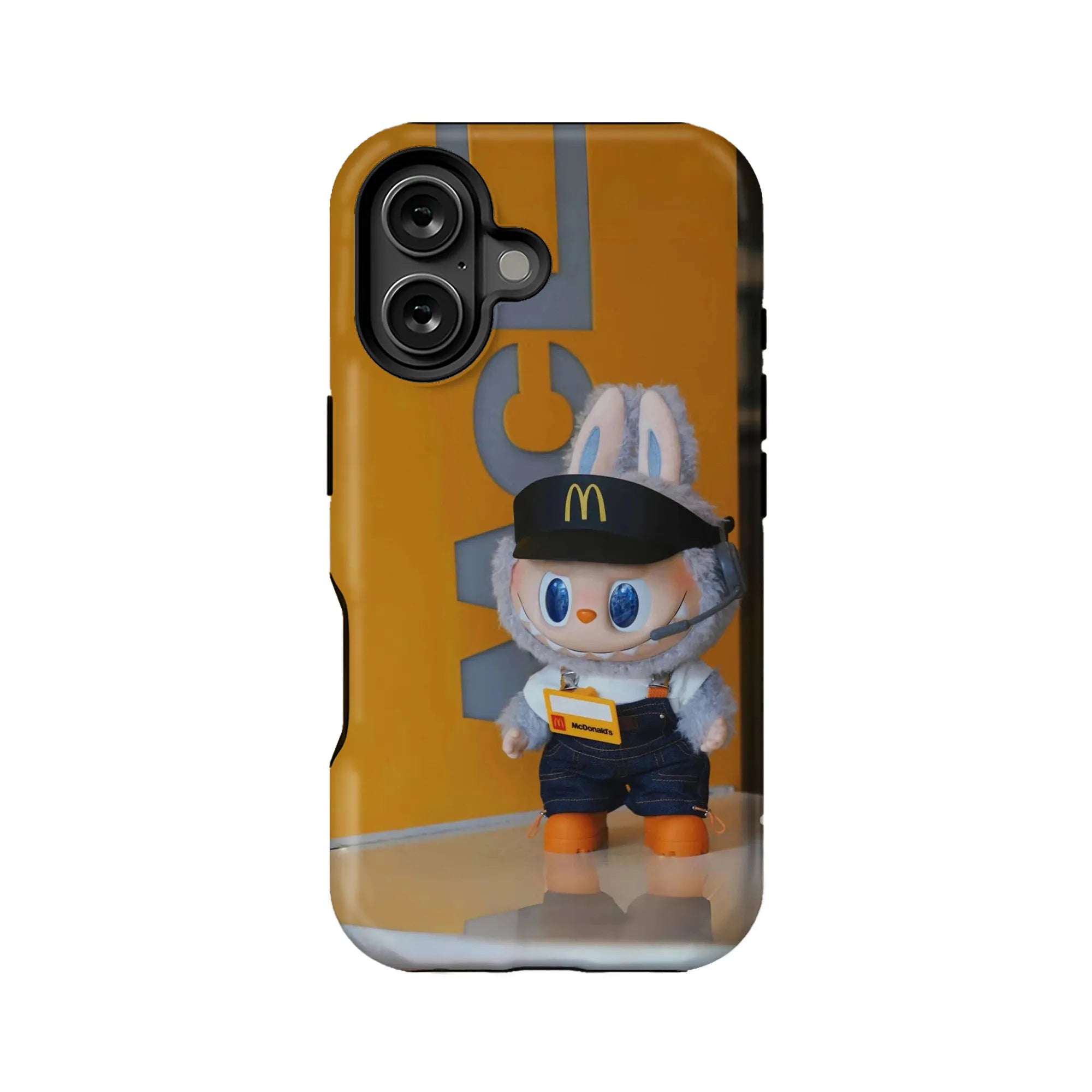 Funda para teléfono con el personaje Labubu de McDonald's: edición divertida y única