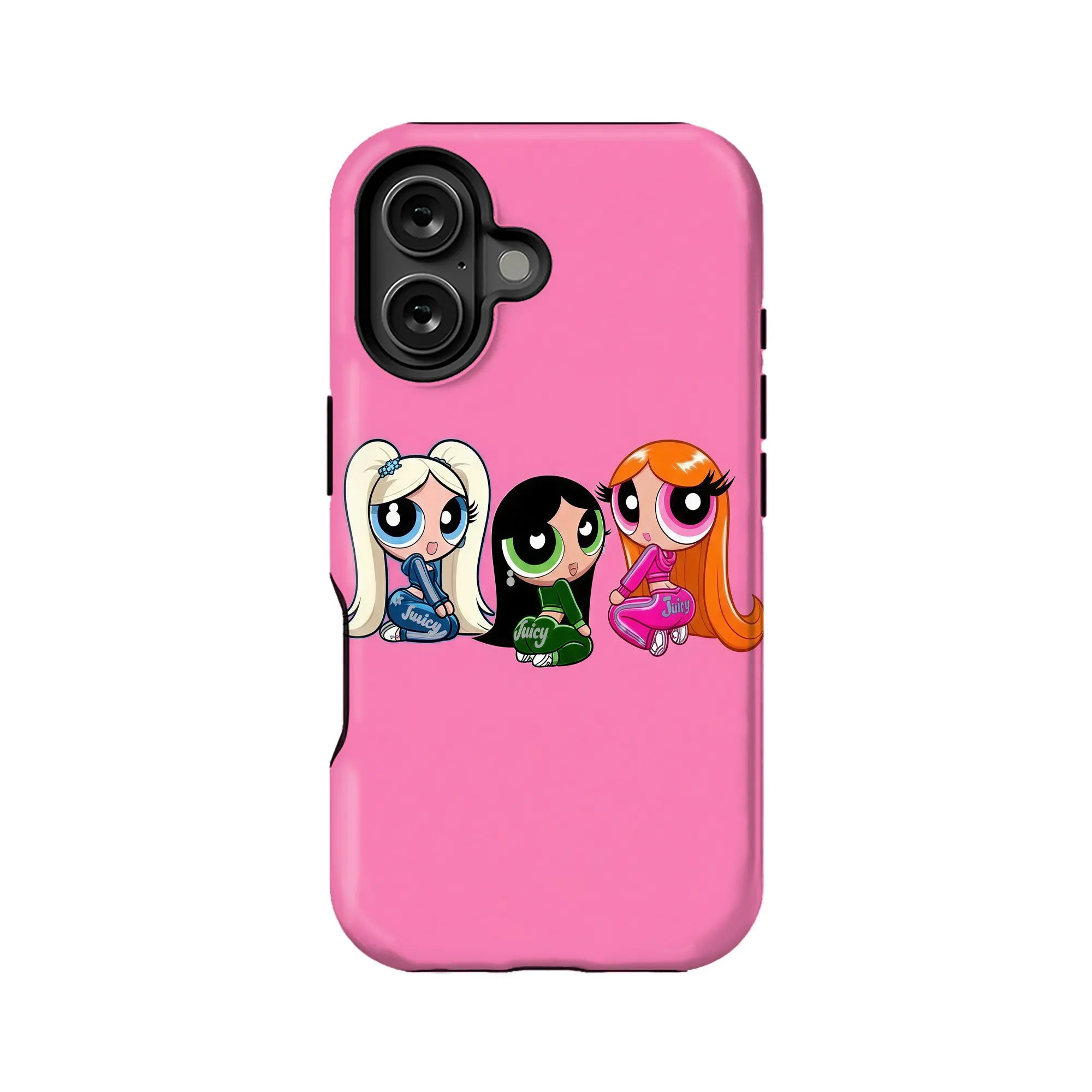 Funda para teléfono con dibujos animados de Las Chicas Superpoderosas