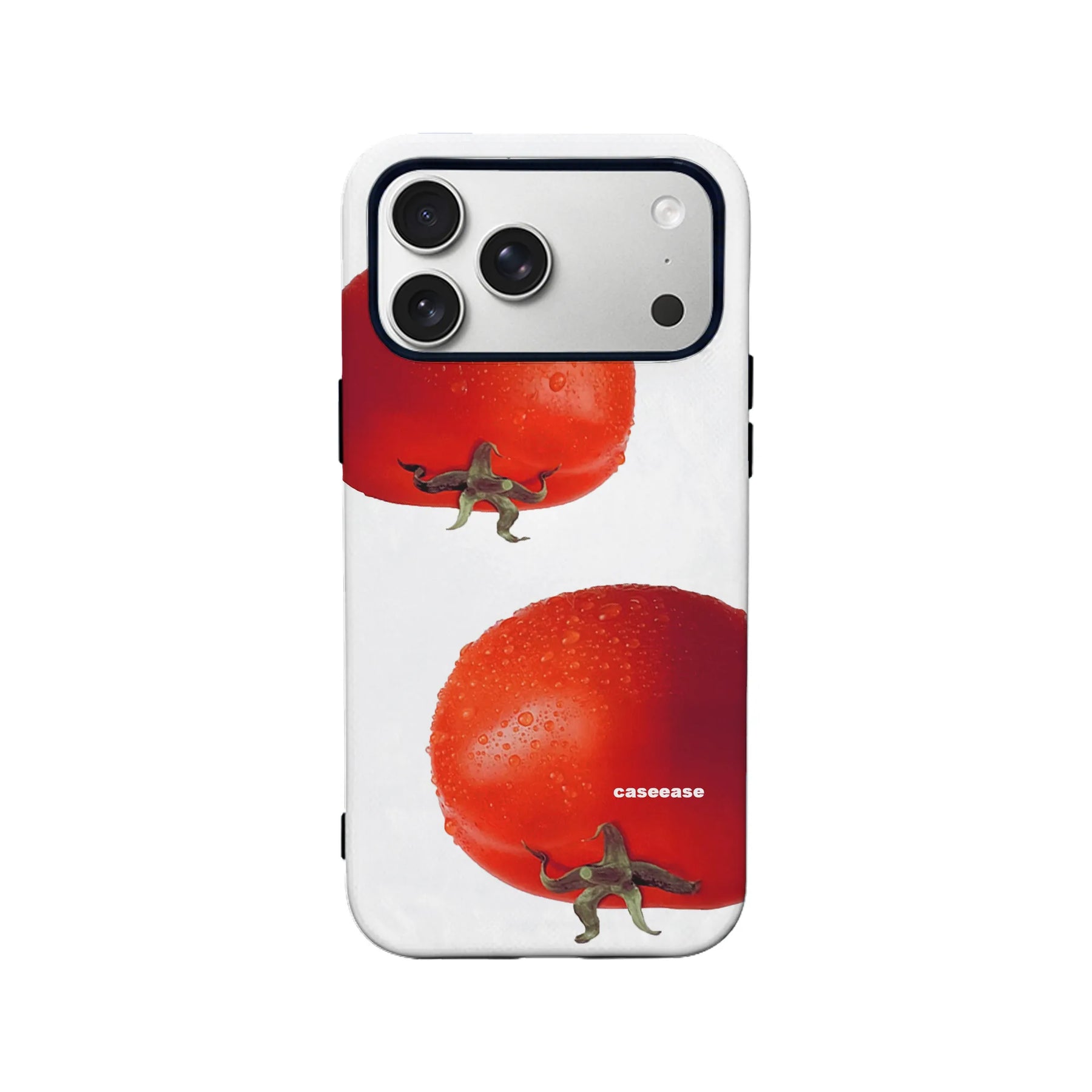 Funda para teléfono con tomate fresco: diseño inspirado en la naturaleza