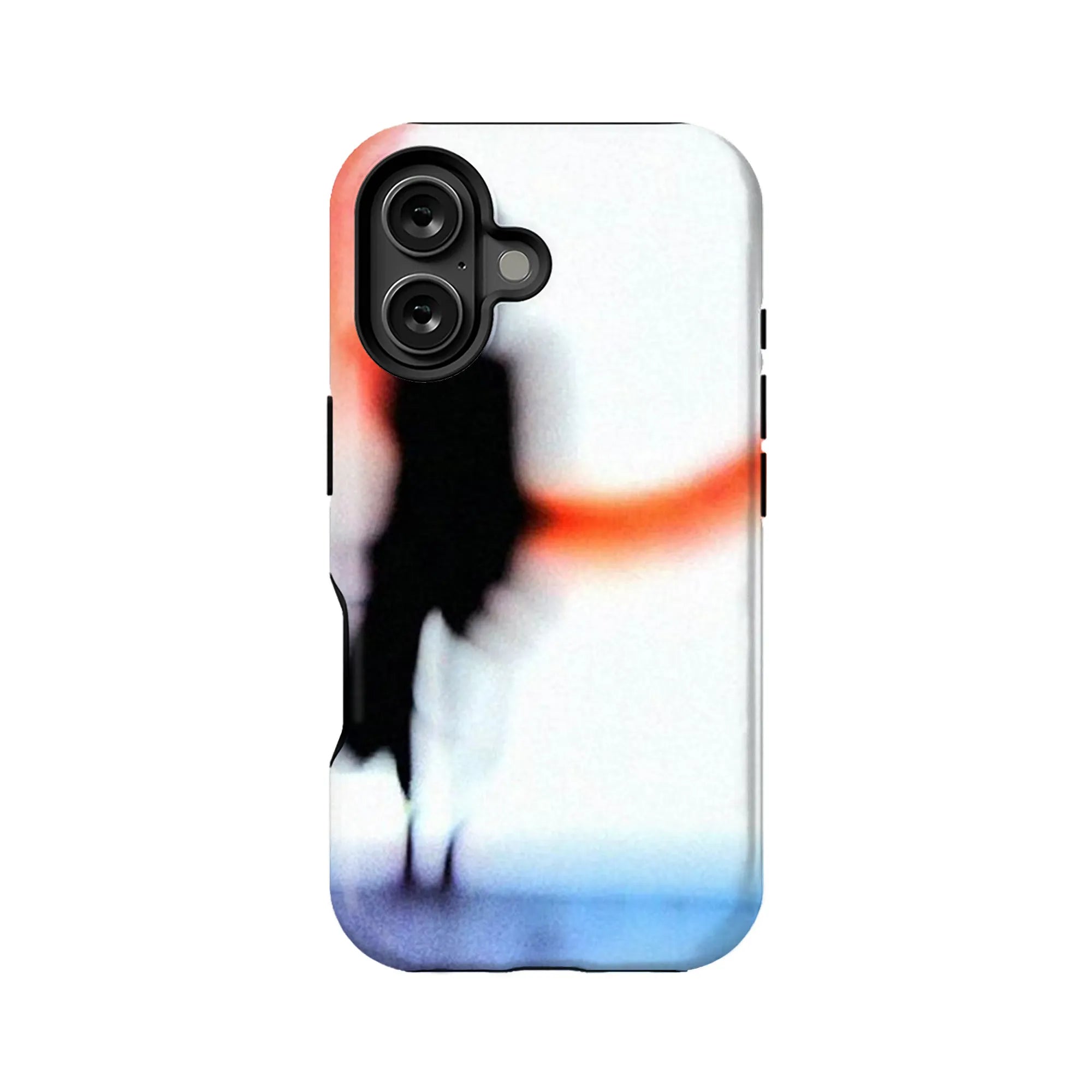 Funda de teléfono con figuras abstractas para una estética moderna