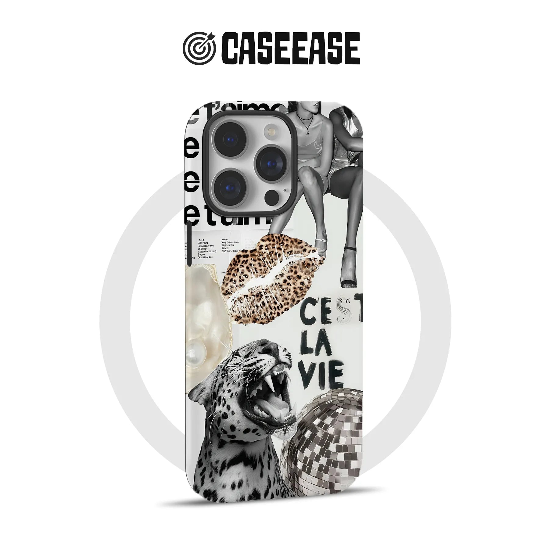 C'est La Vie Graphic Phone Case