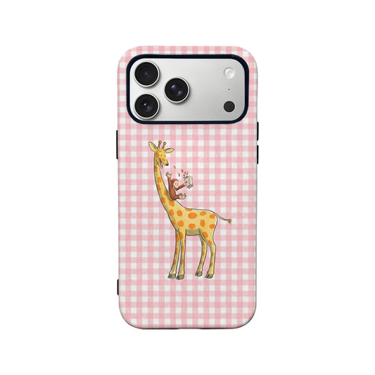 Cute Giraffe and Monkey Phone Case