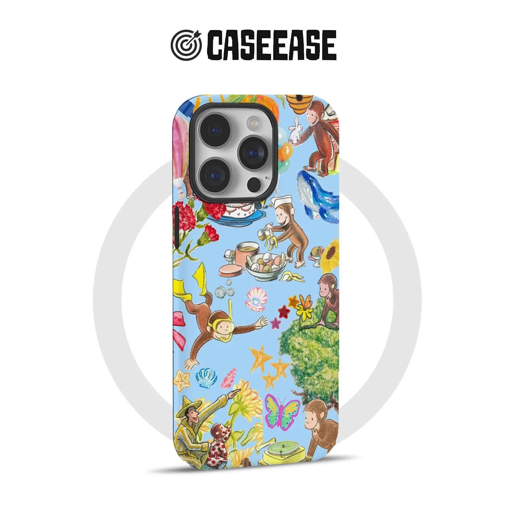 Funda para teléfono Curious George Fun Adventure