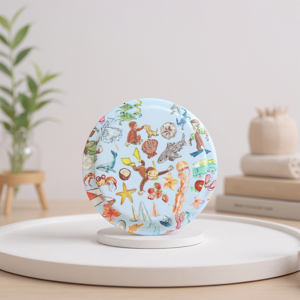 Curious George magsafe phone grip