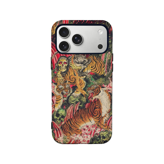 Tiger Skull Aesthetic Phone Case