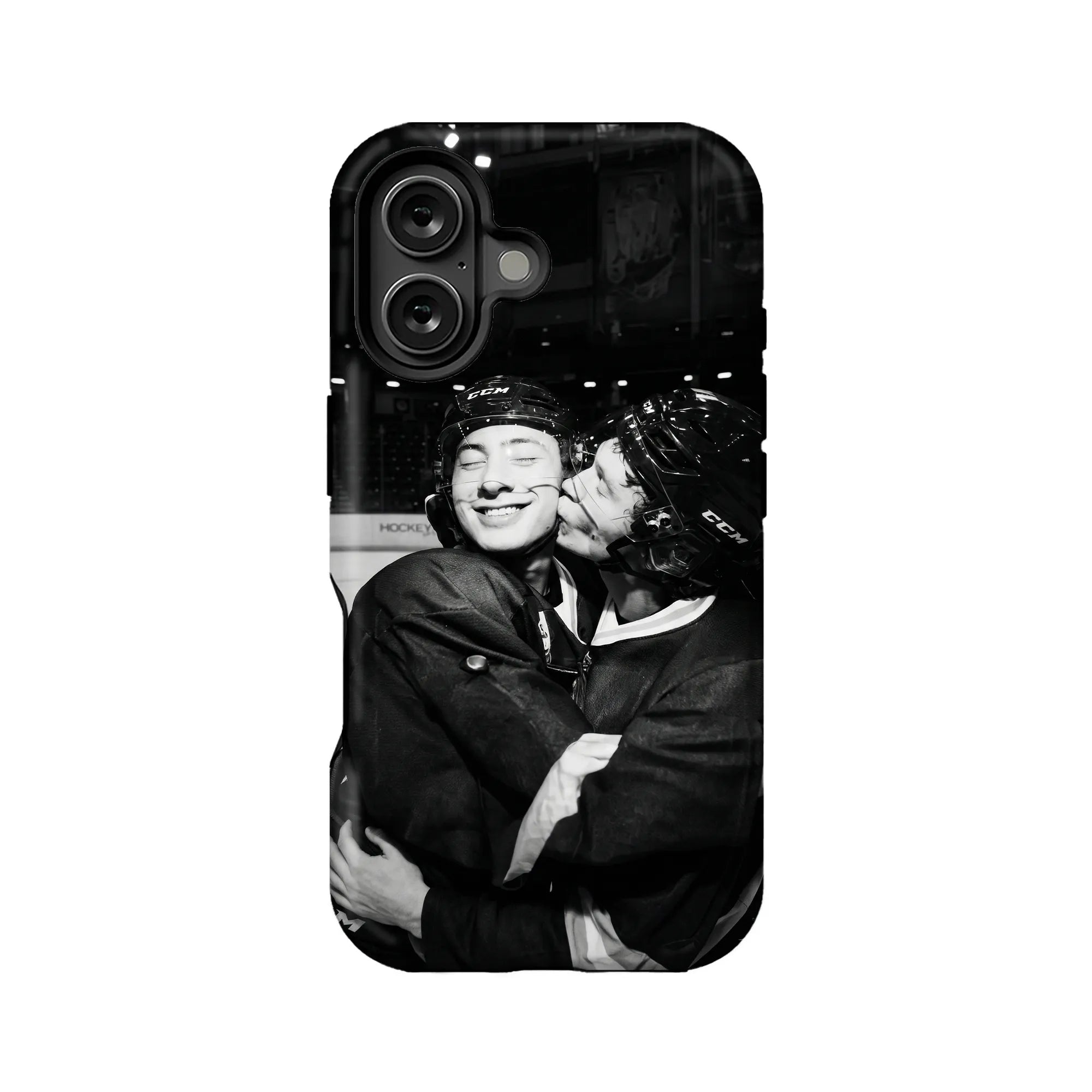 Emotional Hockey Players Phone Case