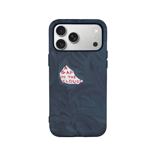 Clouds Text Art IPhone Phone Case
