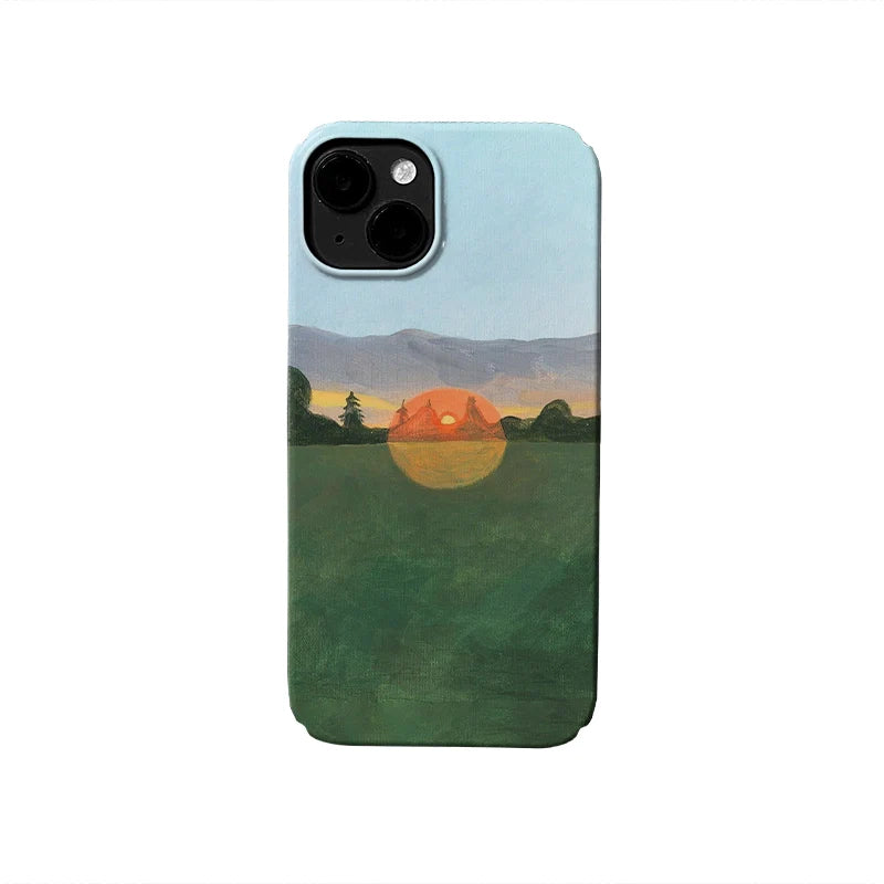Sunrise Minimalist IPhone Phone Case