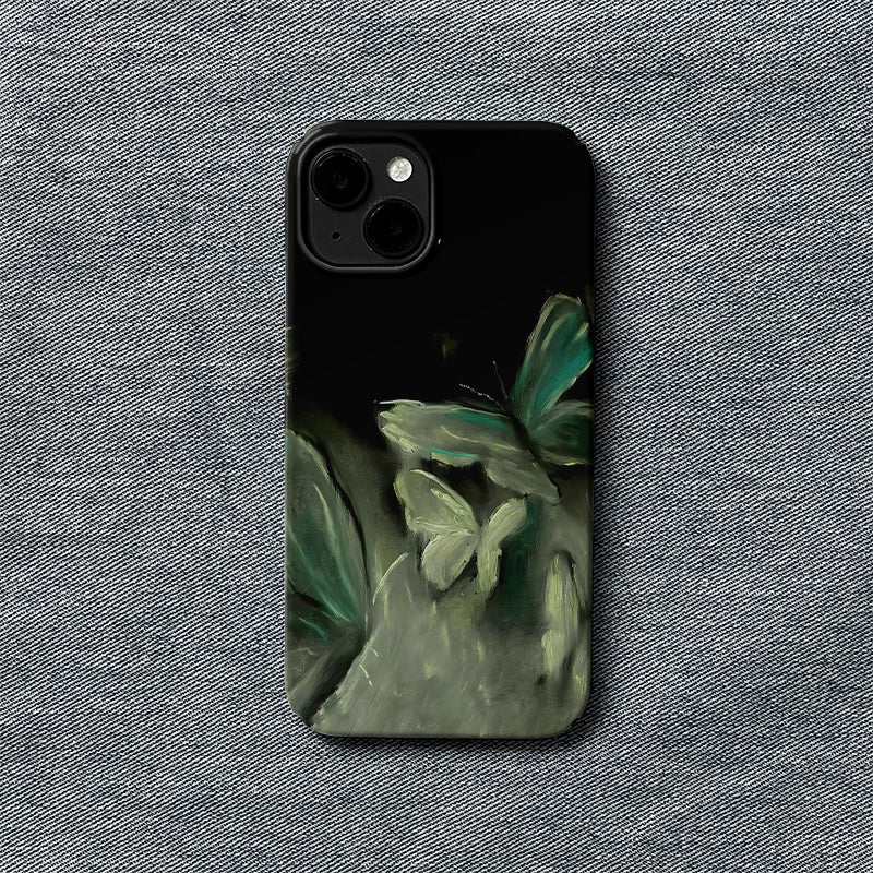 Mystical Butterfly Phone Case – Enigmatic and Elegant Design
