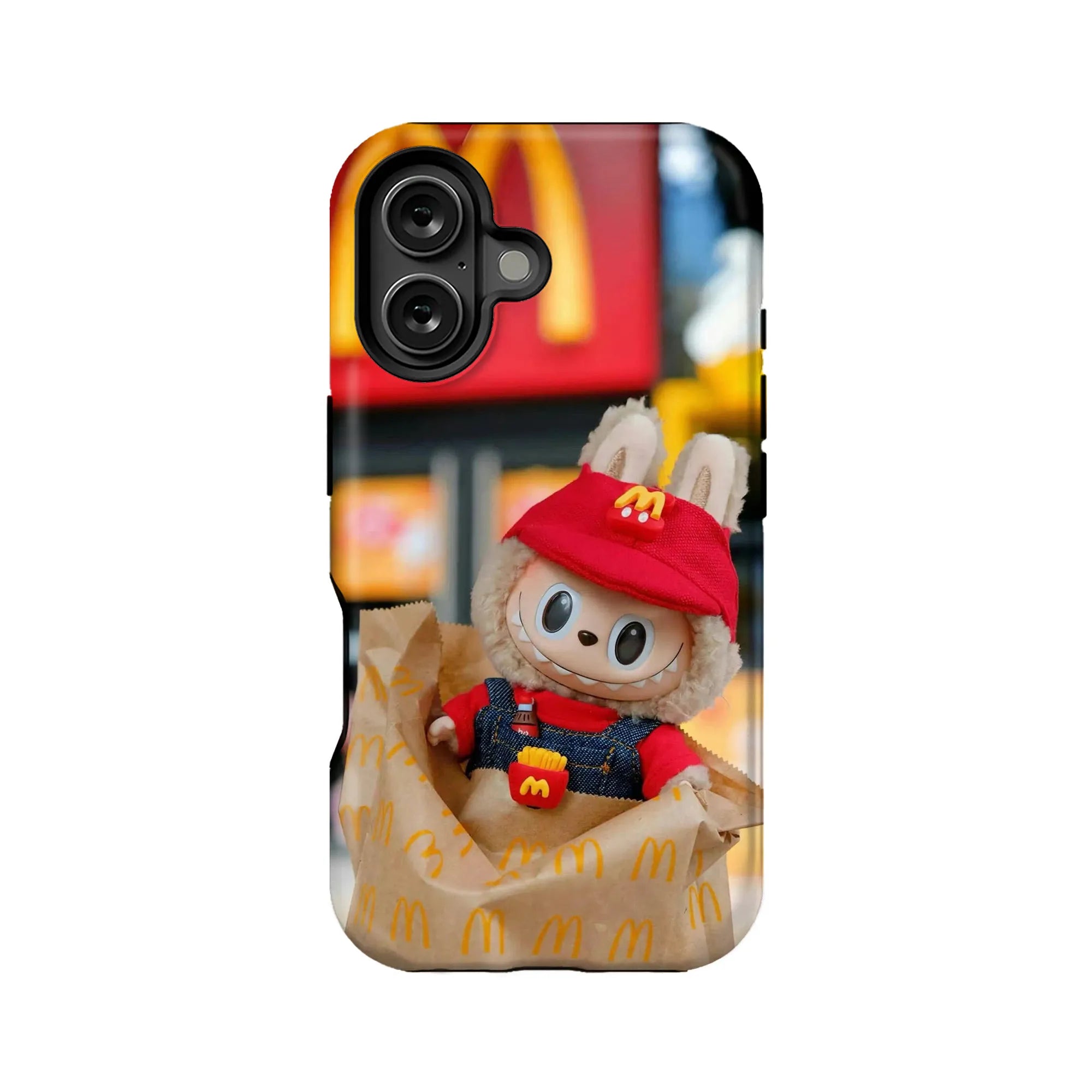 Funda para teléfono con forma de conejito de McDonald's