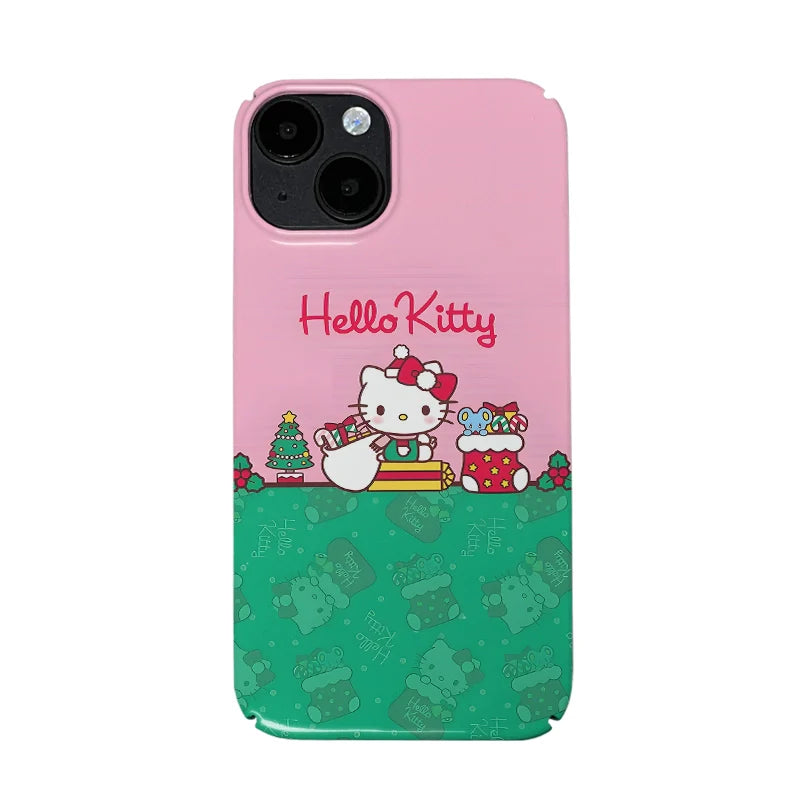 Funda navideña de Hello Kitty: diseño festivo y adorable