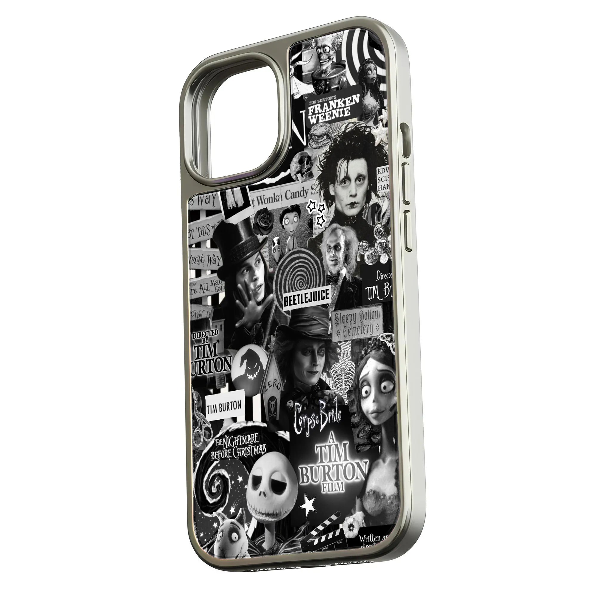 Holographic Chrome Phone Case - Tim Burton Collection