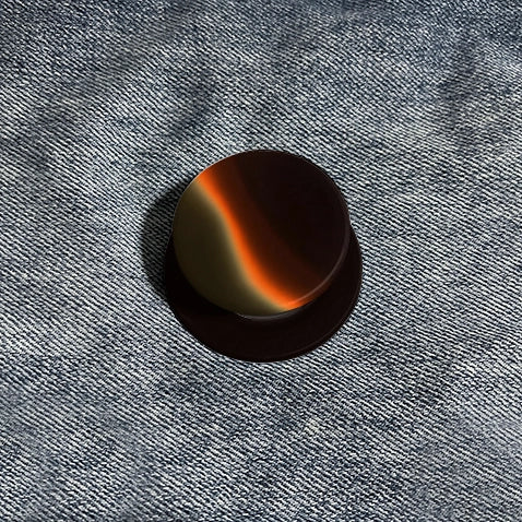 Soporte y agarre para teléfono con degradado ahumado abstracto - PopSocket con espirales ardientes