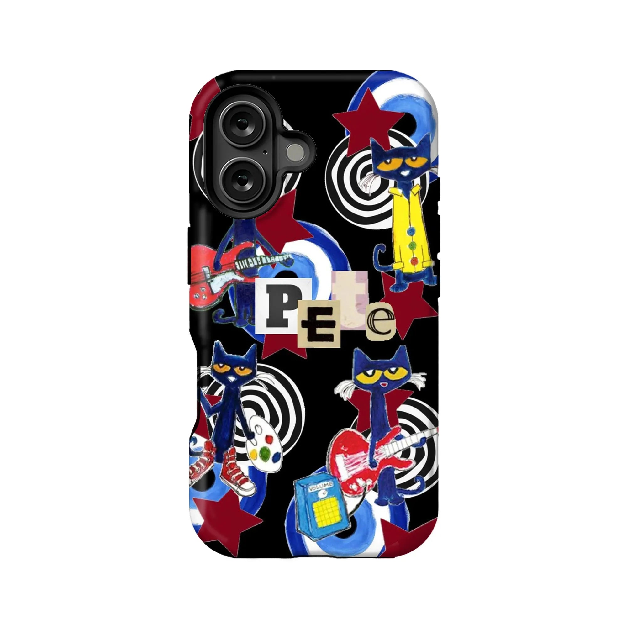 Funda para teléfono Pete el Gato Estrella de Rock