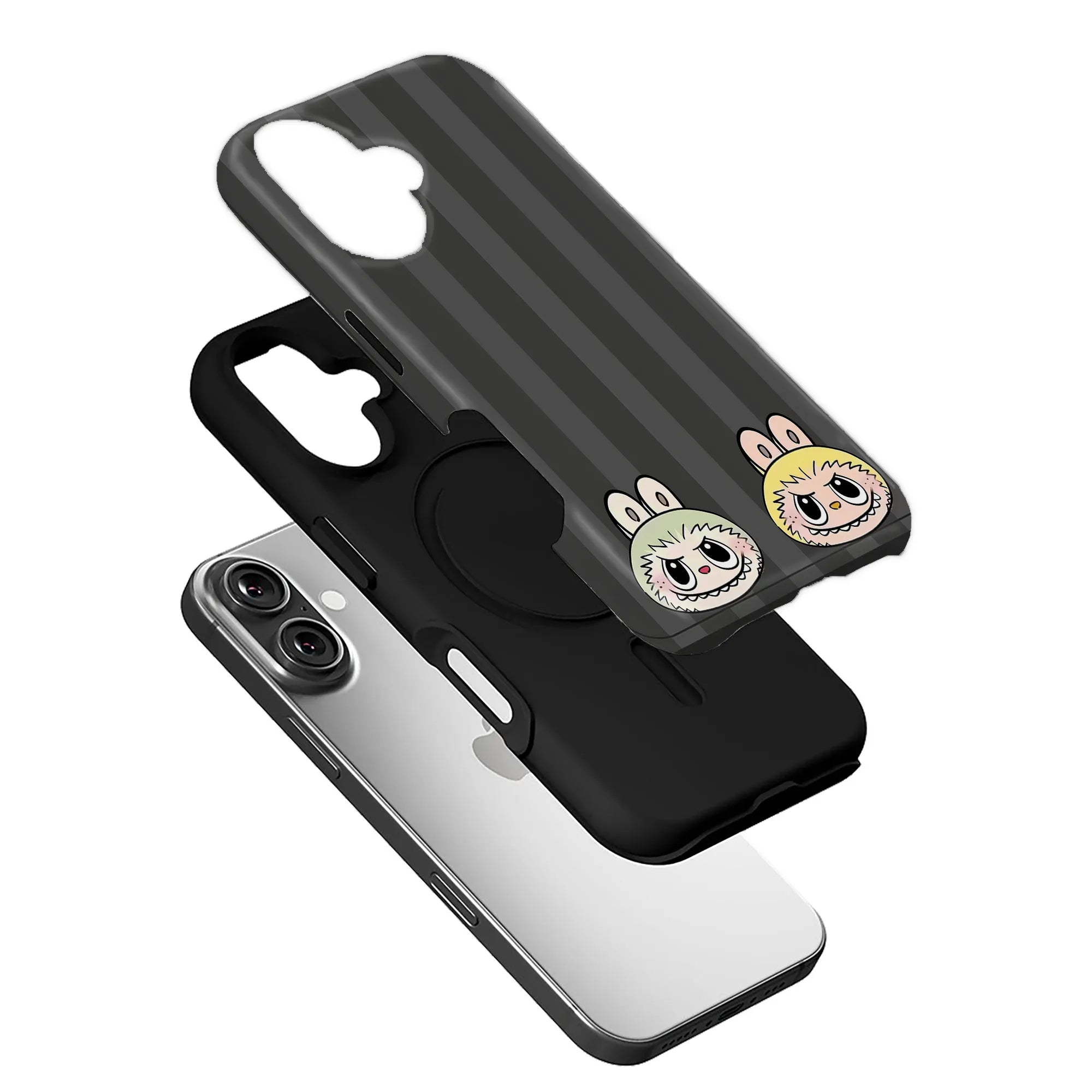 Cute Labubu Phone Case with Cute Character Design