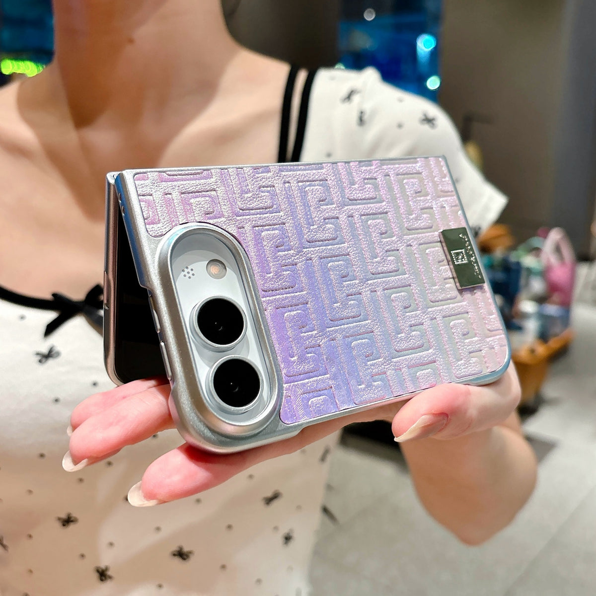 Geometric Texture iPhone Duo Case - Original product photo 14