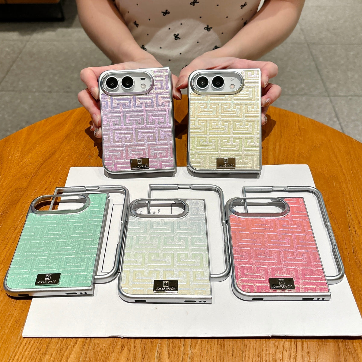 Geometric Texture iPhone Duo Case - Original product photo 22