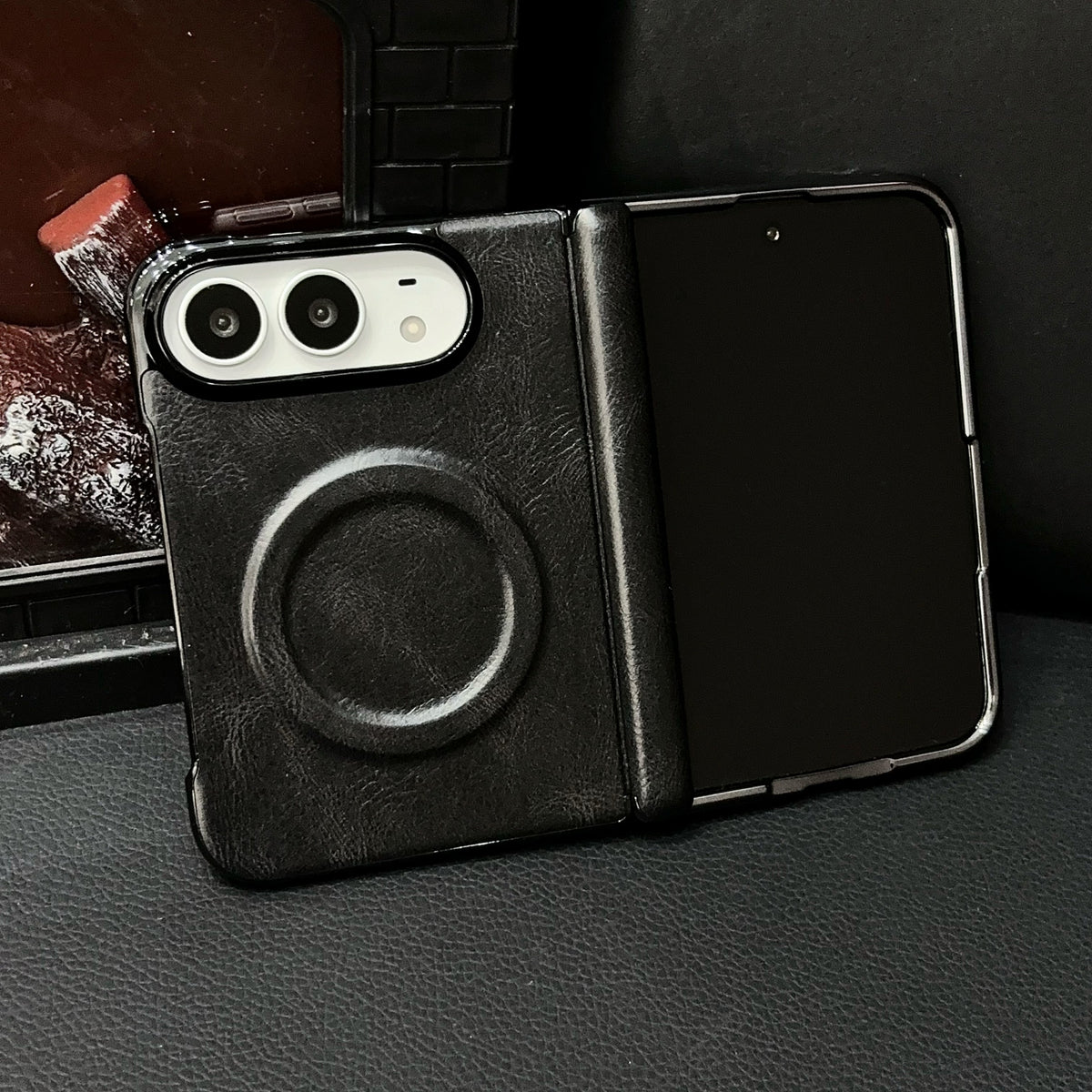 Textured Hinge-Cover iPhone Duo Case - Original product photo 11