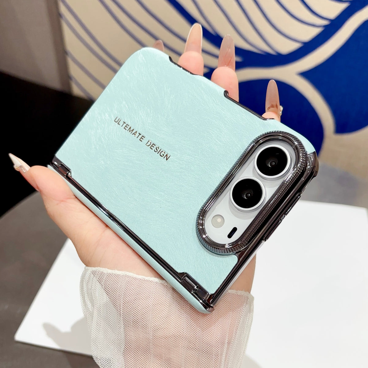 Pearlescent Metal-Edge iPhone Duo Case - Original product photo 8