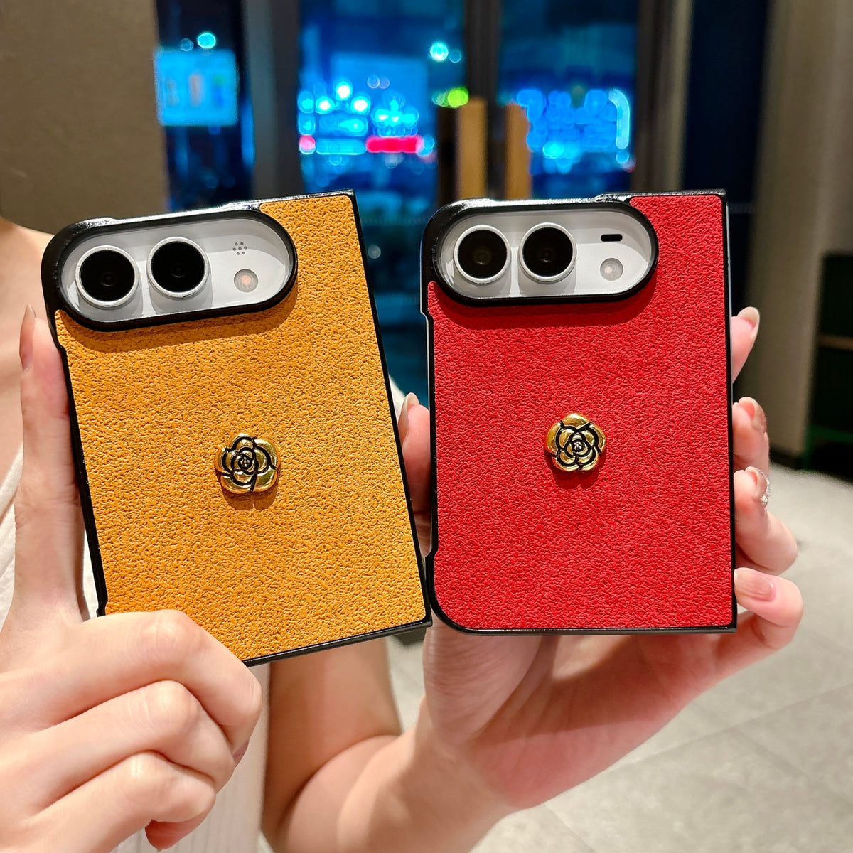 Camellia Textured iPhone Duo Case - Original product photo 10