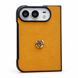 Camellia Textured iPhone Duo Case in Yellow