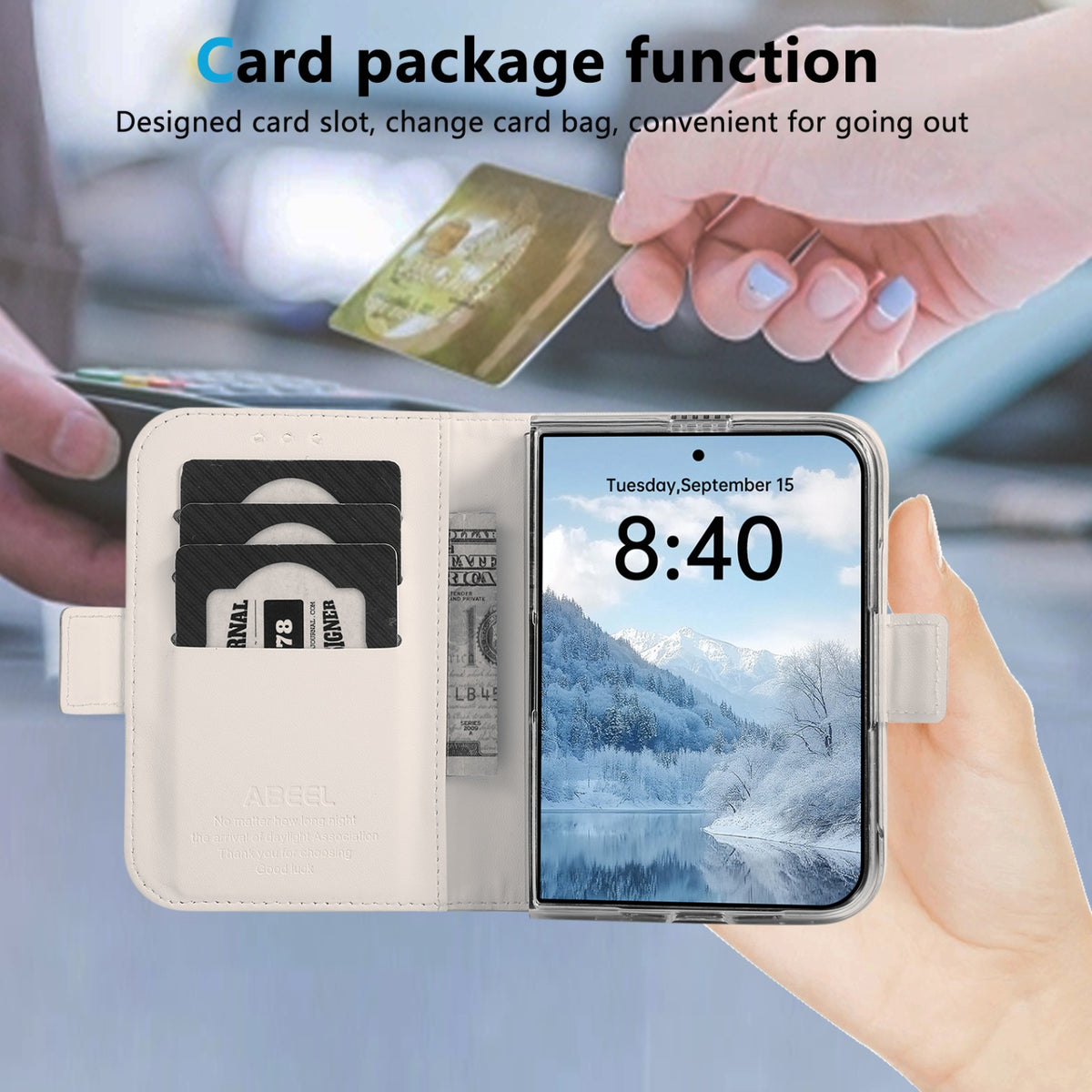 Stitched Folio iPhone Duo Case - Original product photo 4