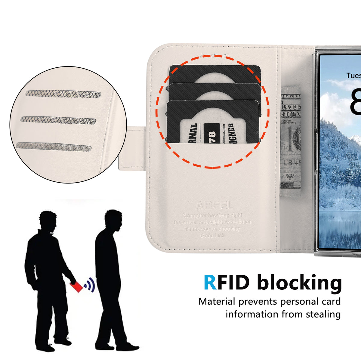Stitched Folio iPhone Duo Case - Original product photo 5
