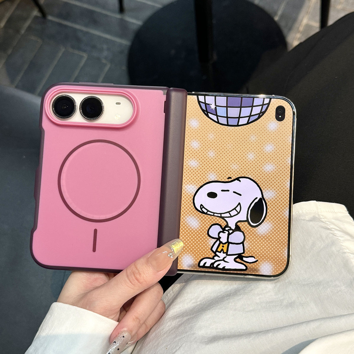 caseease Color Shield contrast-frame iPhone Duo case, product photo