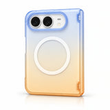 caseease vivid two-tone gradient iPhone Duo case - Blue Orange