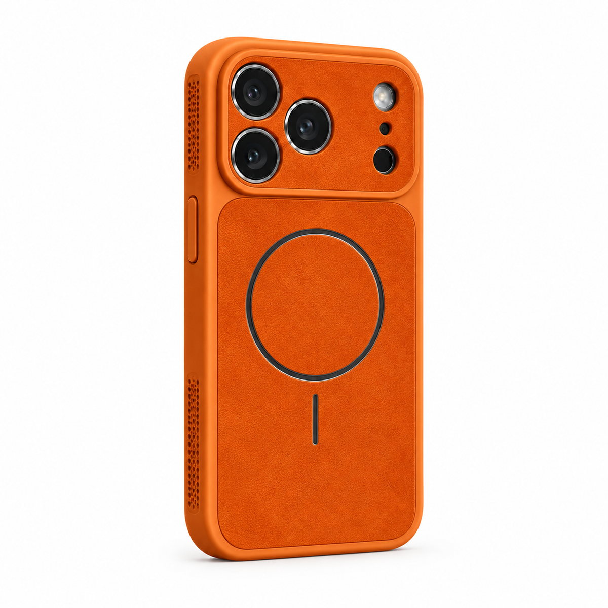 CaseEase orange iPhone case white background