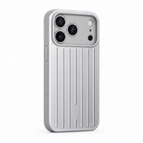 CaseEase silver iPhone case on white background