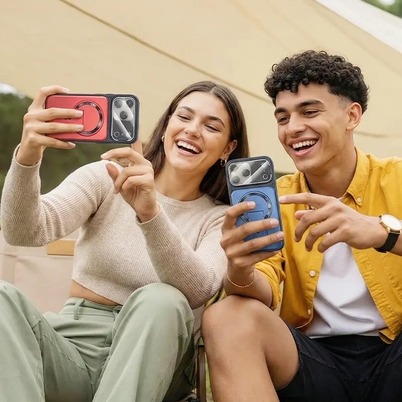 iPhone Camera Lens Protection Case with Invisible Stand — view 3