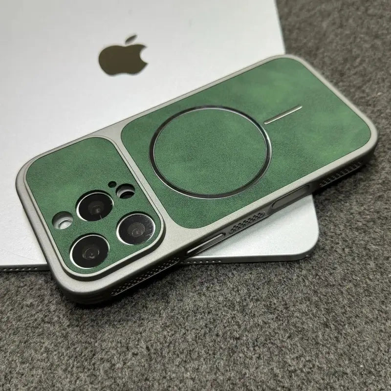 CaseEase Lambskin-Feel Ventilated iPhone Case - product photo 3