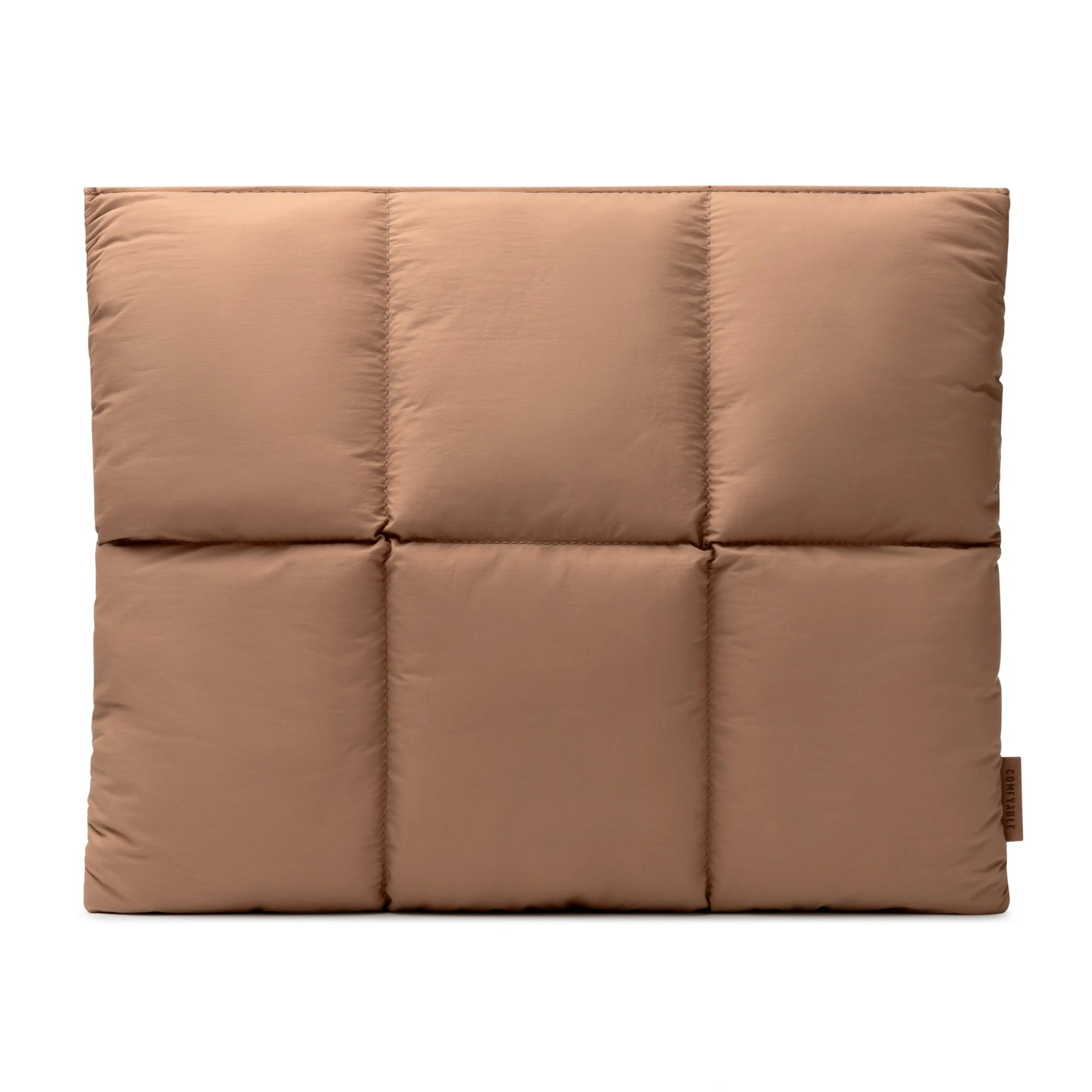 Comfyable Puffy Laptop Sleeve 13 14 15 16 Inch, Quilted Puffer Laptop Carrying Case, Pillow Cover Compatible with MacBook Air/Pro M5 M4 Pro/Max, MacBook Neo A18 - Color Brown (variant image)
