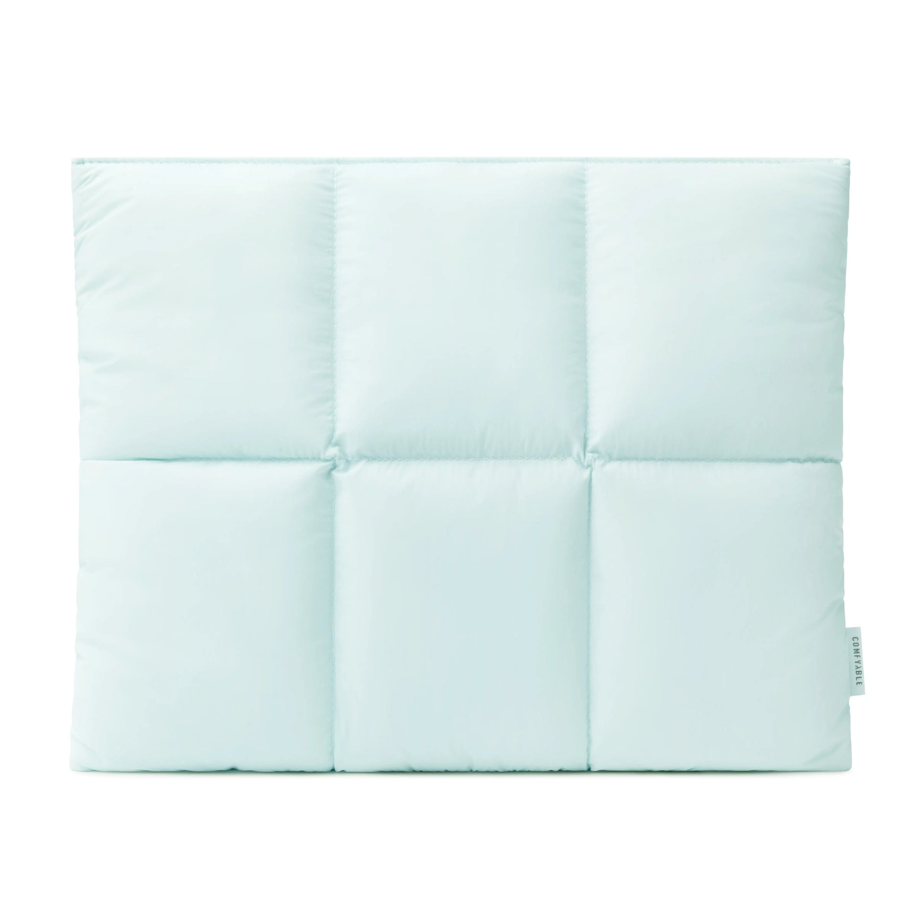 Comfyable Puffy Laptop Sleeve 13 14 15 16 Inch, Quilted Puffer Laptop Carrying Case, Pillow Cover Compatible with MacBook Air/Pro M5 M4 Pro/Max, MacBook Neo A18 - Color Ice Blue (variant image)