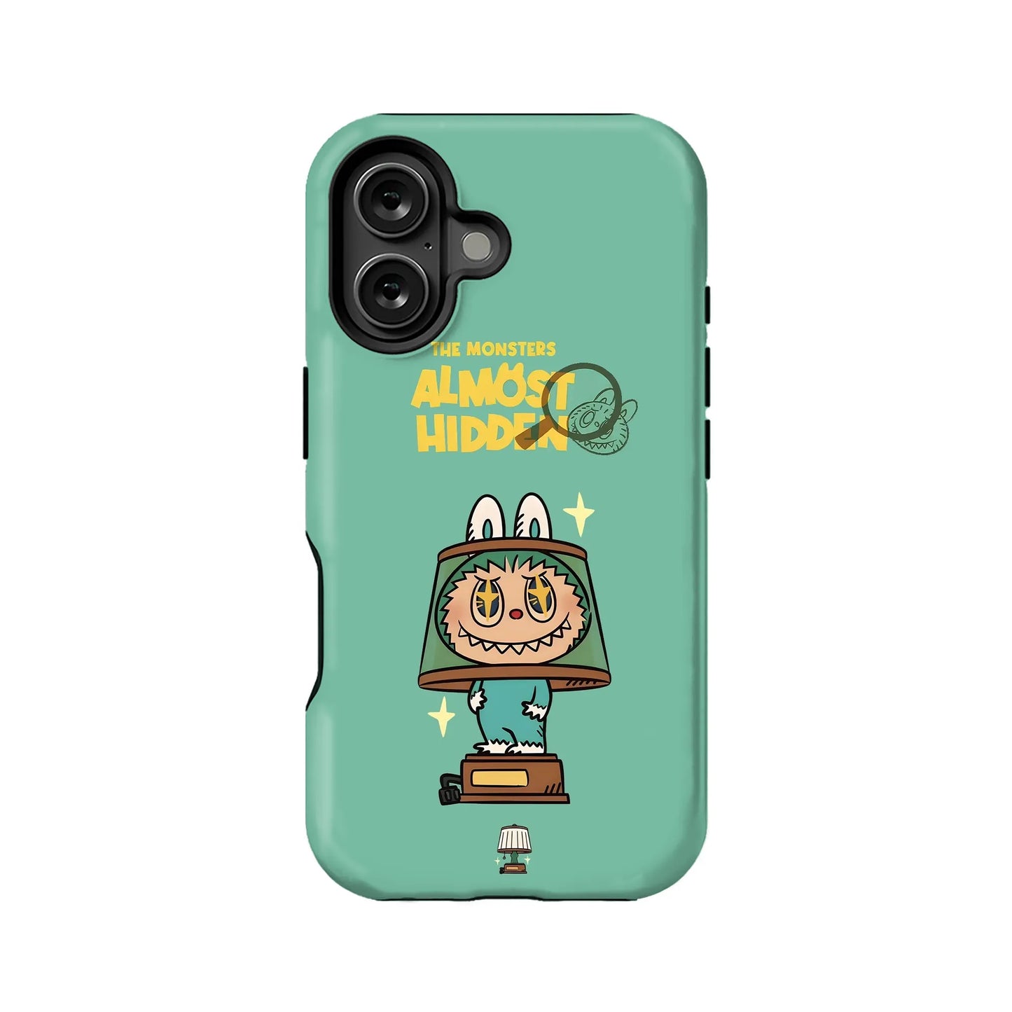 Almost Hidden Labubu Phone Case