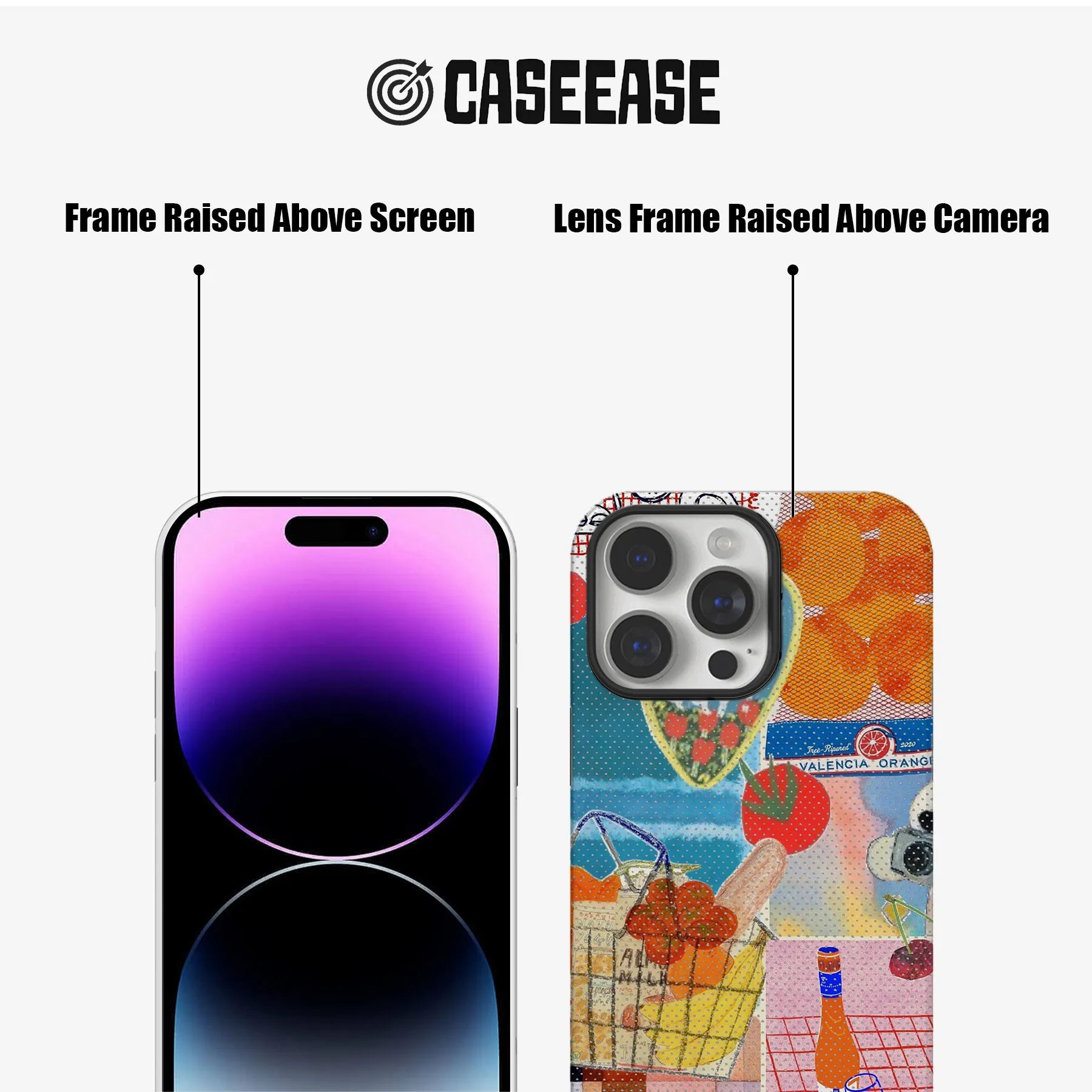 Vibrant Market Scene Phone Case